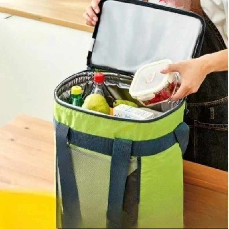 

Outdoor camping large-capacity thermal insulation picnic bag