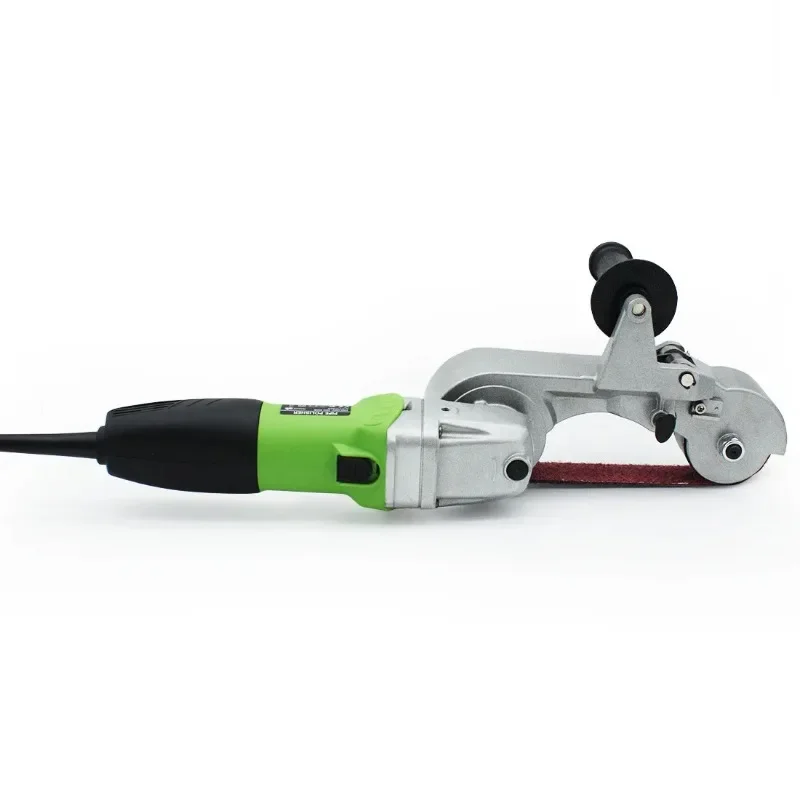 【سعر المصنع】حار بيع عالية الكهربائية حزام من الفولاذ المقاوم للصدأ ساندر لفجوة الزاوي المحمولة حزام طاحونة أداة مجموعات آلة تلميع #3