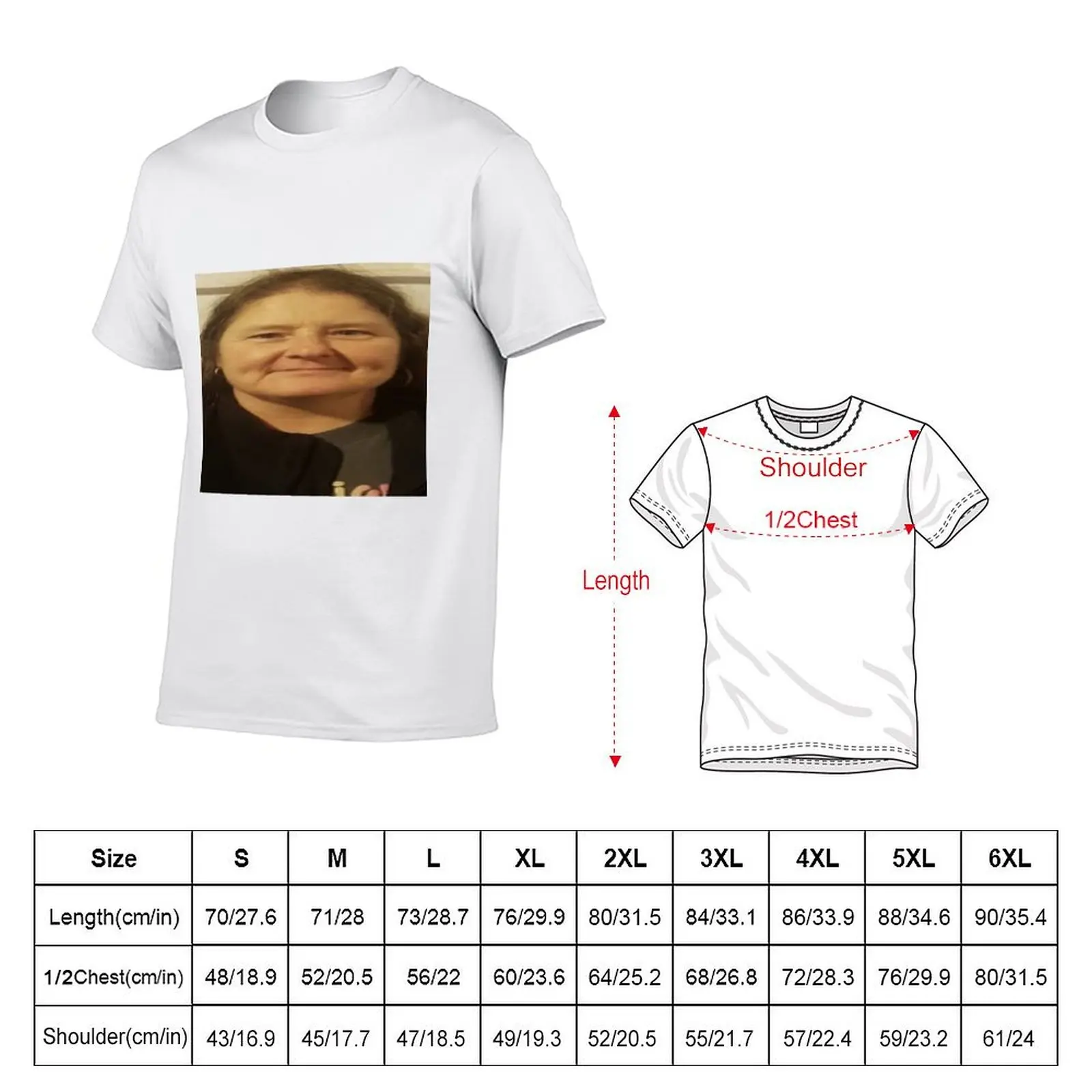 Absolute Kay T-Shirt Big and Tall Loose Fit T-Shirt