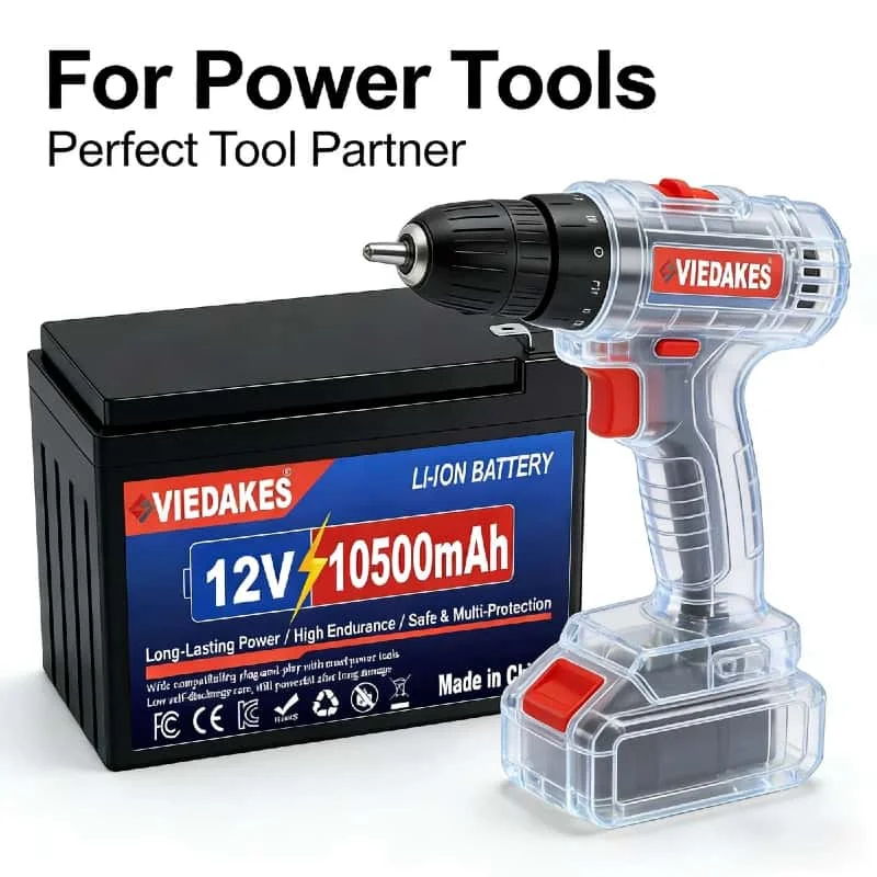 

Высококачественная литиевая батарея 10,5 Ач 12 В со встроенными BMS 1000+ циклов — защита от перезаряда для мобильности электрической инвалидной коляски