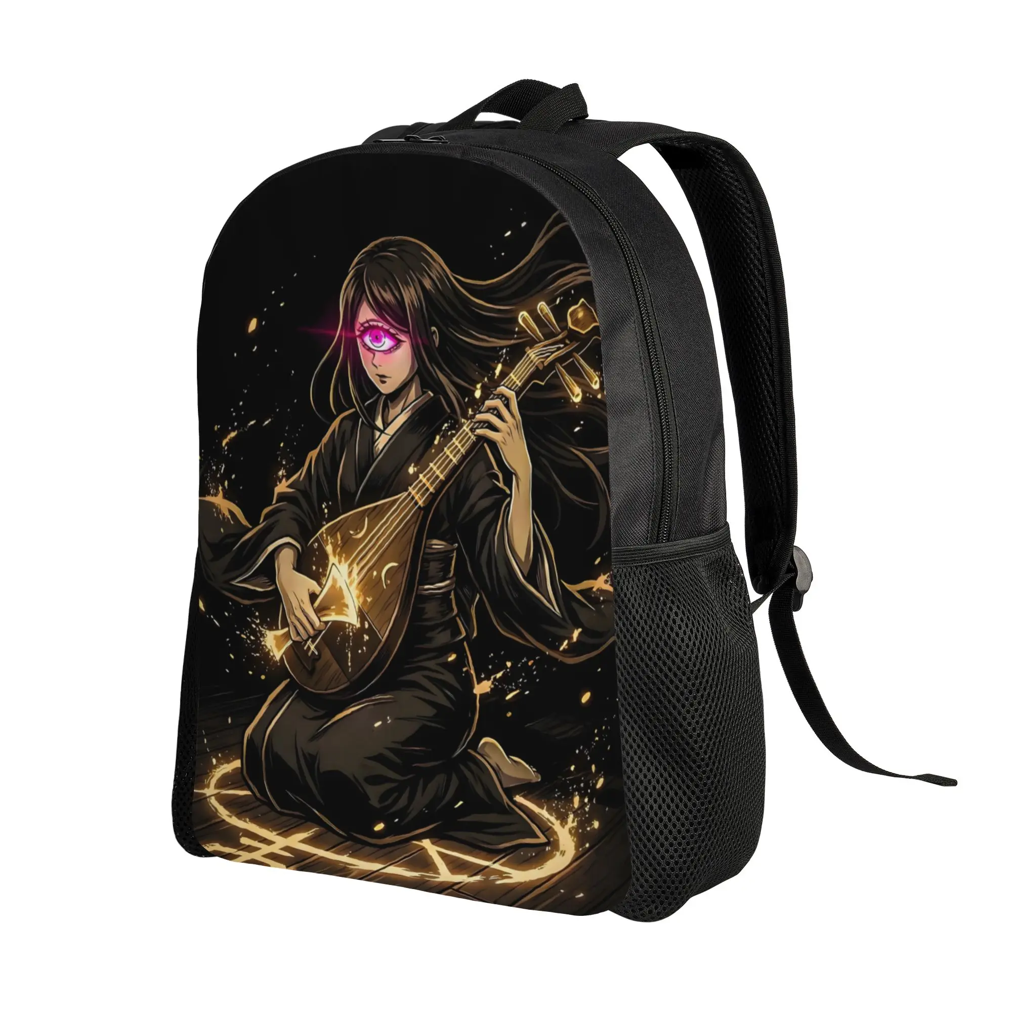 1Piece Backpack Nakime Biwa New School Year Daypack For School  Demon Slayer Gift New Term Starts
