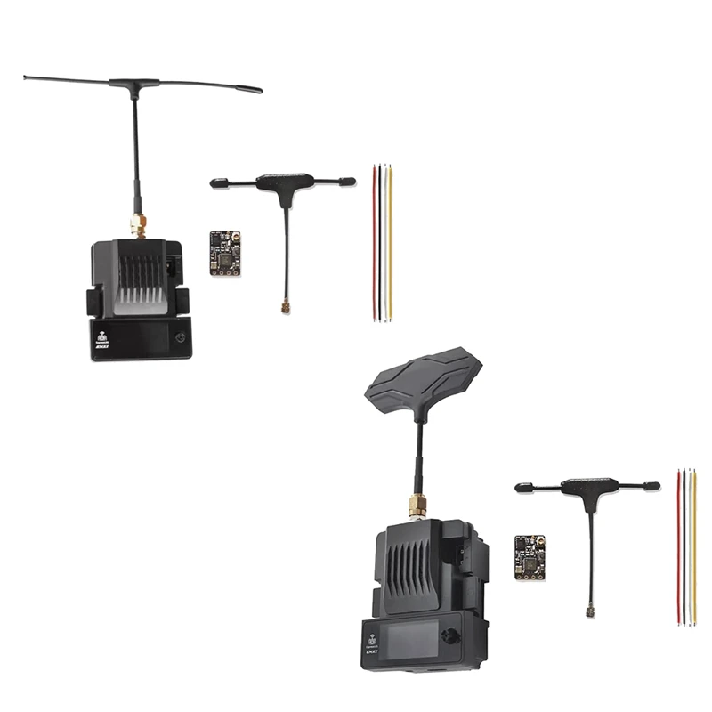 الأفضل لجهاز استقبال EMAX Aeris Link RX TX 1 واط + طقم إرسال مع شاشة OLED لطائرة RC طائرة بدون طيار FPV ELRS