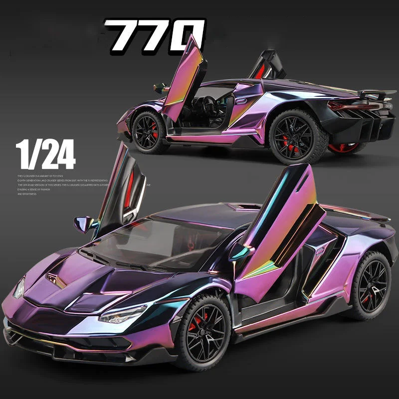 

1:24 Aventador LP700-4 Alloy Miniature Car Diecast Metal Scale Car Model Collection Children Toy Car Vehicles Gift