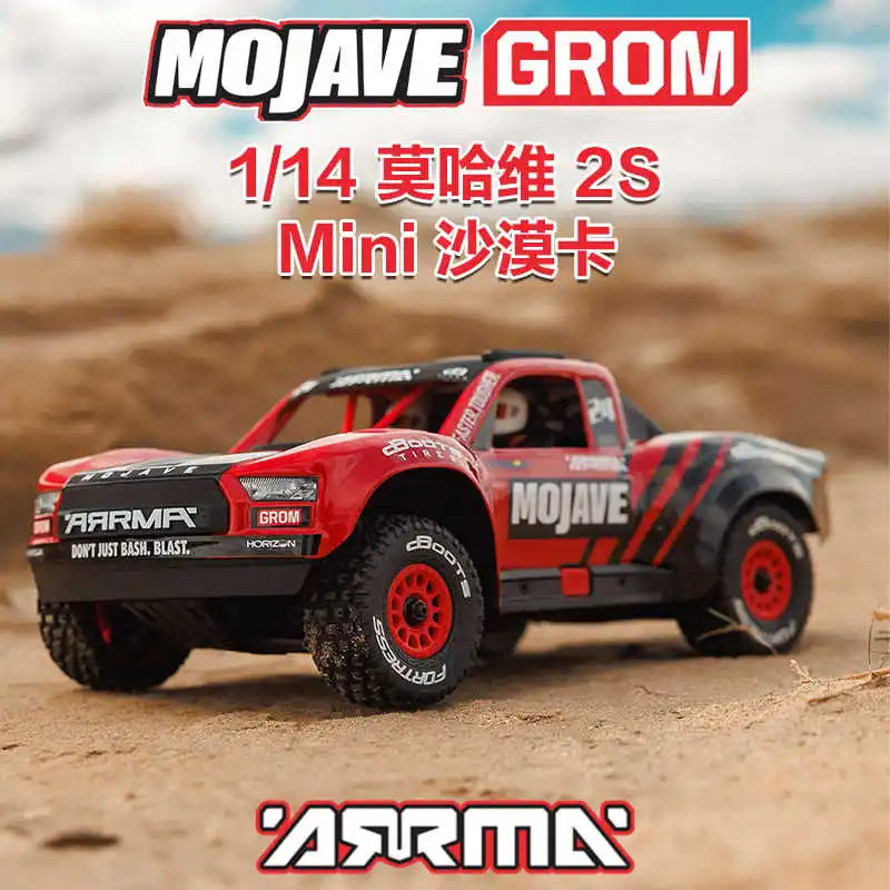 

ARRMA Mini Mojave 1:14 RC Полный привод с дистанционным управлением Электрический грузовик для пустыни Короткий грузовик Внедорожник RTR с аккумулятором