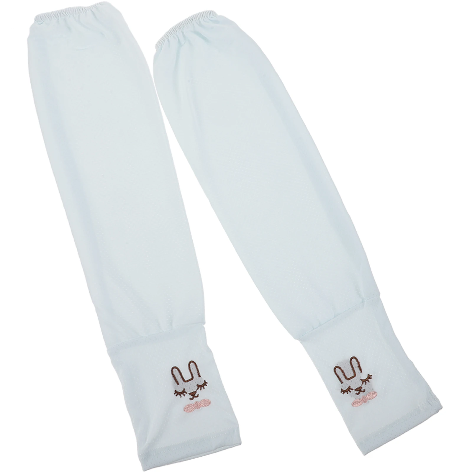 

1Pair Sun-Resistant Arm Sleeves Cooling Breathable Elastic Protective Arm Covers for Summer Sports Outdoor Driving Gardening