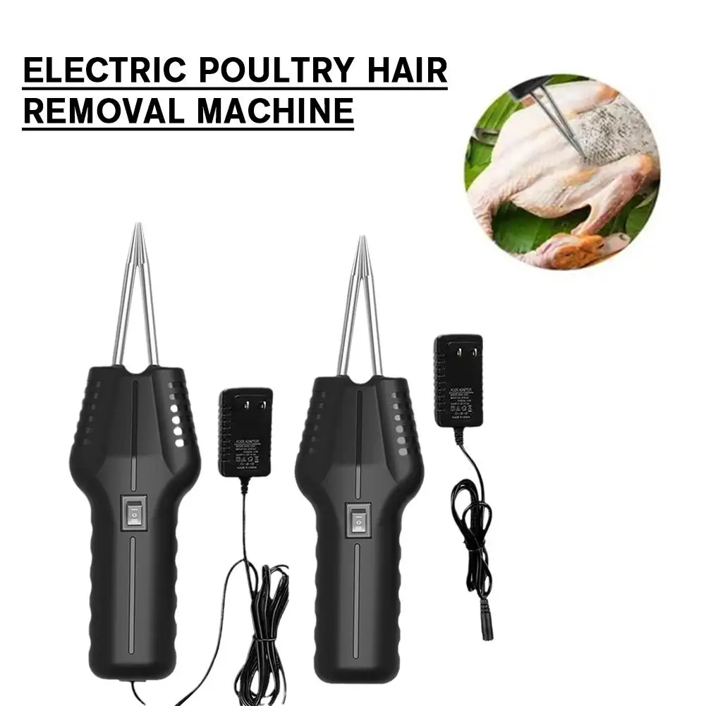 Imagem -02 - Portable Handheld Electric Poultry Feather Plucker Removedor de Pêlos de Galinha Dehairing Machine Pato Curto Remoção Ganso Depilador U2m2