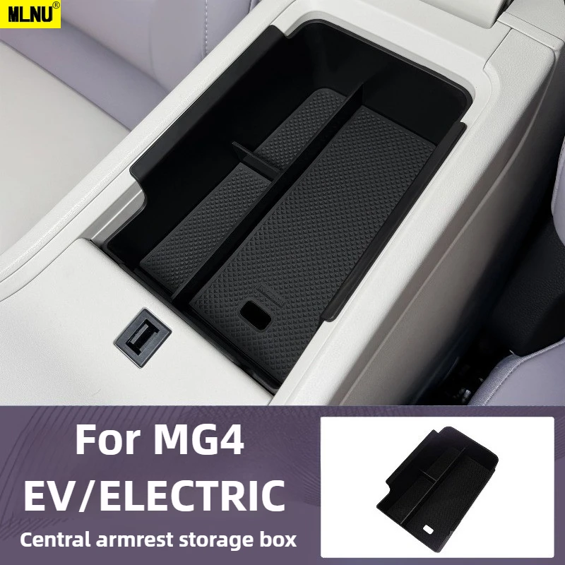 

Center Console Armrest Storage Box For MG4 EV/ELECTRIC Accessories 2025/2024-Premium Plastic Material,Noise Reduction 2022-2023