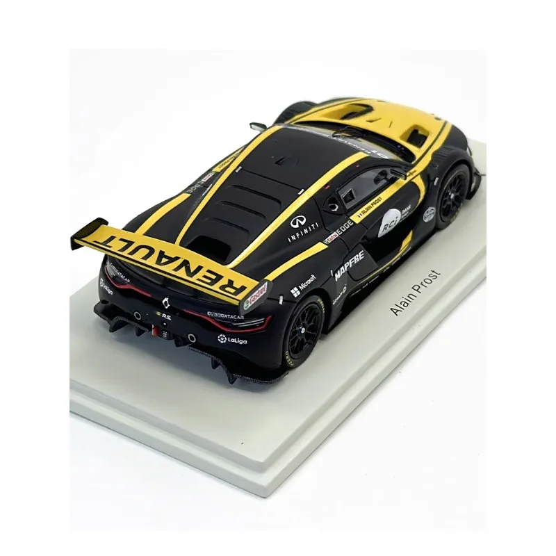 Spark 1/43 Renault R.S. Monaco Grand Prix 2018 diecast resin model, children's collection toys, holiday gifts for children.