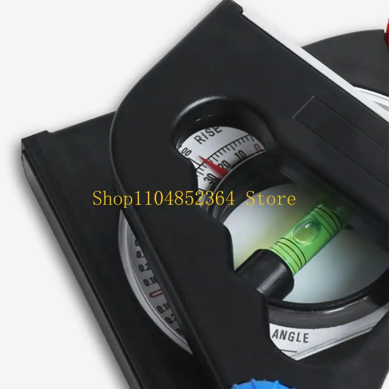 652F Professional  Angles Measuring Device with Rotating face  & strong  ABS Housing Easy to Carry for Civil Engineering