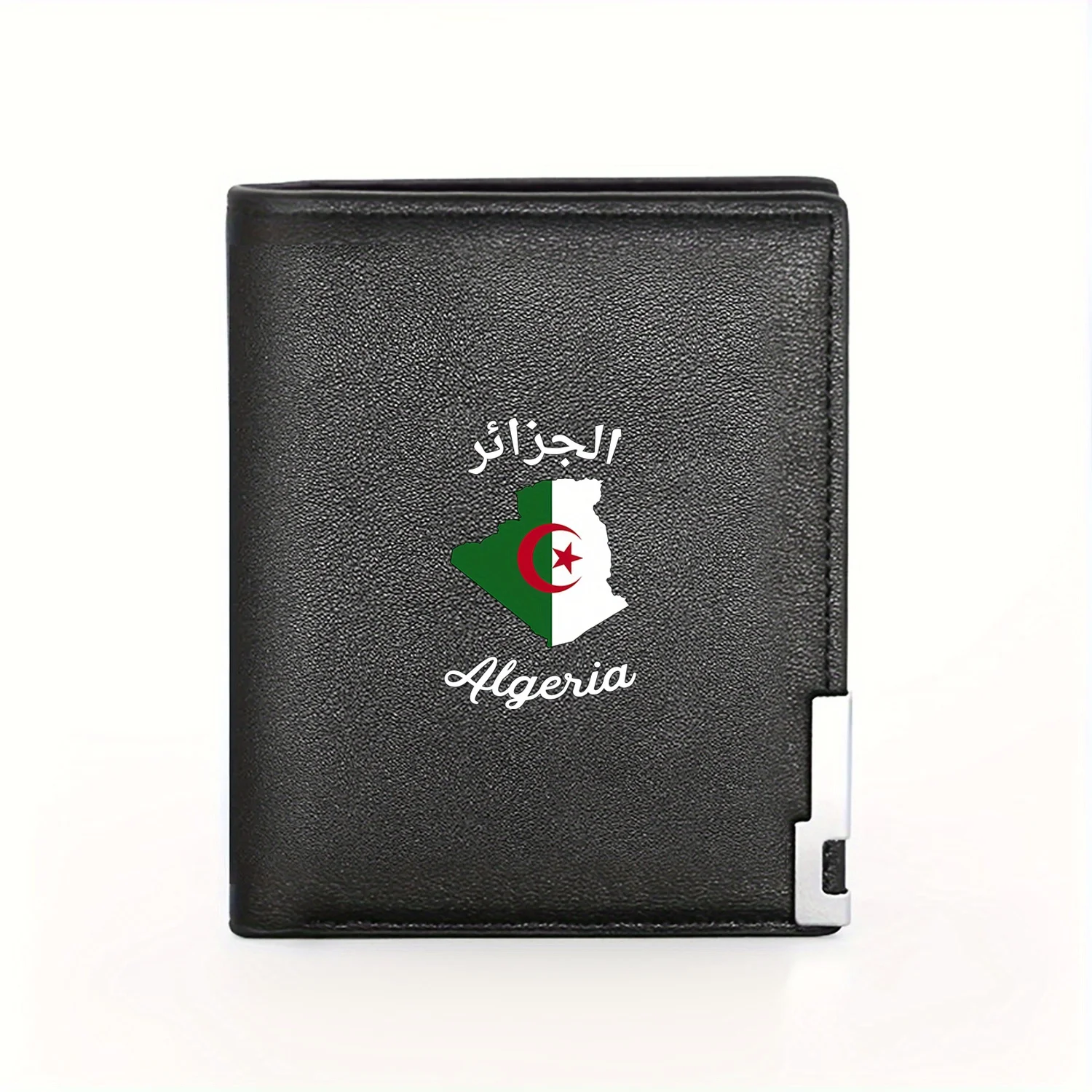 Algeria Map Flag Graphic Print Wallet for Men - Business,Casual,Elegant,Simple,Practical,Quality,Stylish,Creative,Christmas Gift