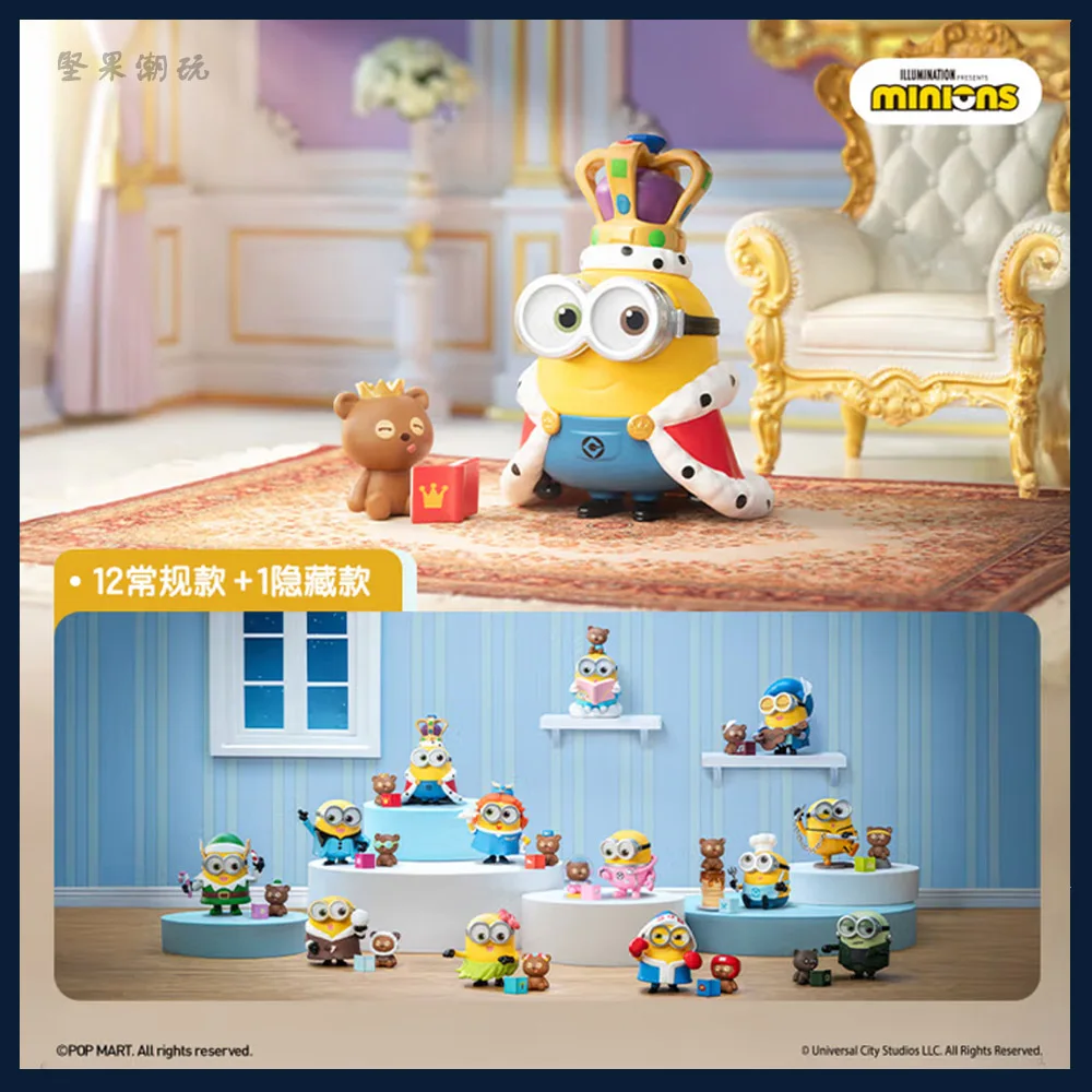 

Original Minions BOB TIM Bedtime Fantasy Stories Series Blind Box Figure Model Gift Set