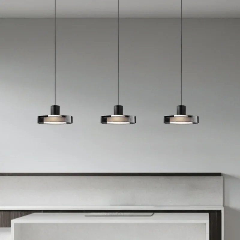

Italian Simple Bedroom Bedside Small Pendant Lamp Luxury High End Modern Restaurant Bar Decor Glass Hanging Lights Home Lighting