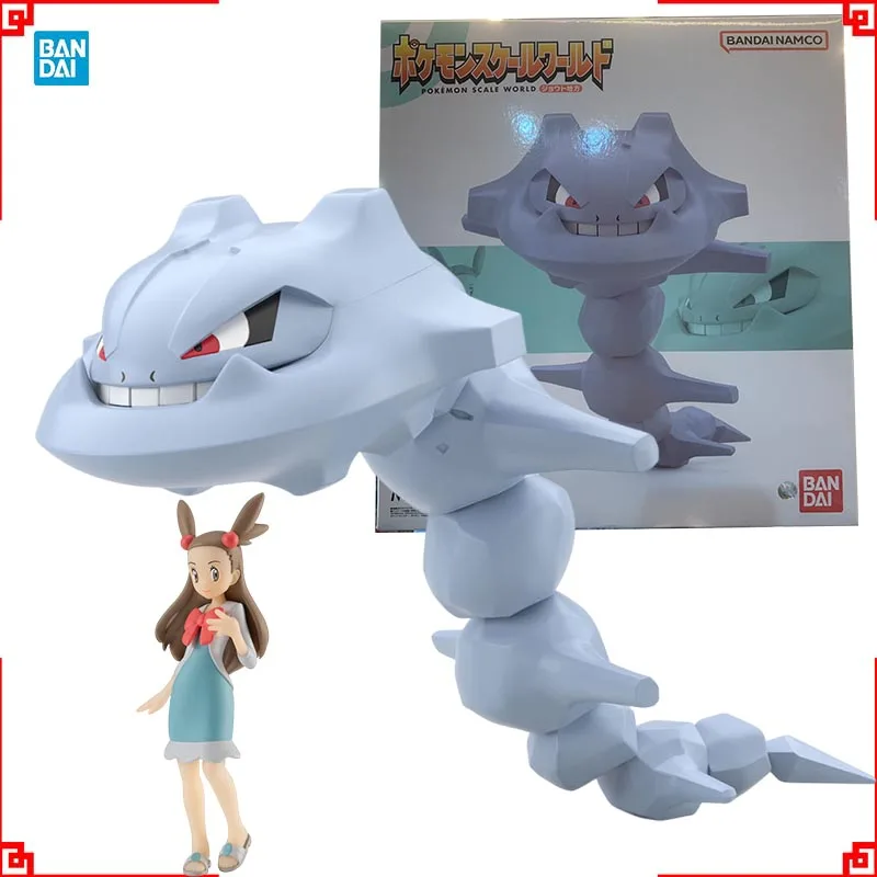 

Фигурка Bandai Pokemon, аниме-фигурки, масштабный мир Жасмин Mikan Steelix Haganeil, конфеты, еда, экшн-фигурка, коллекция моделей, игрушки