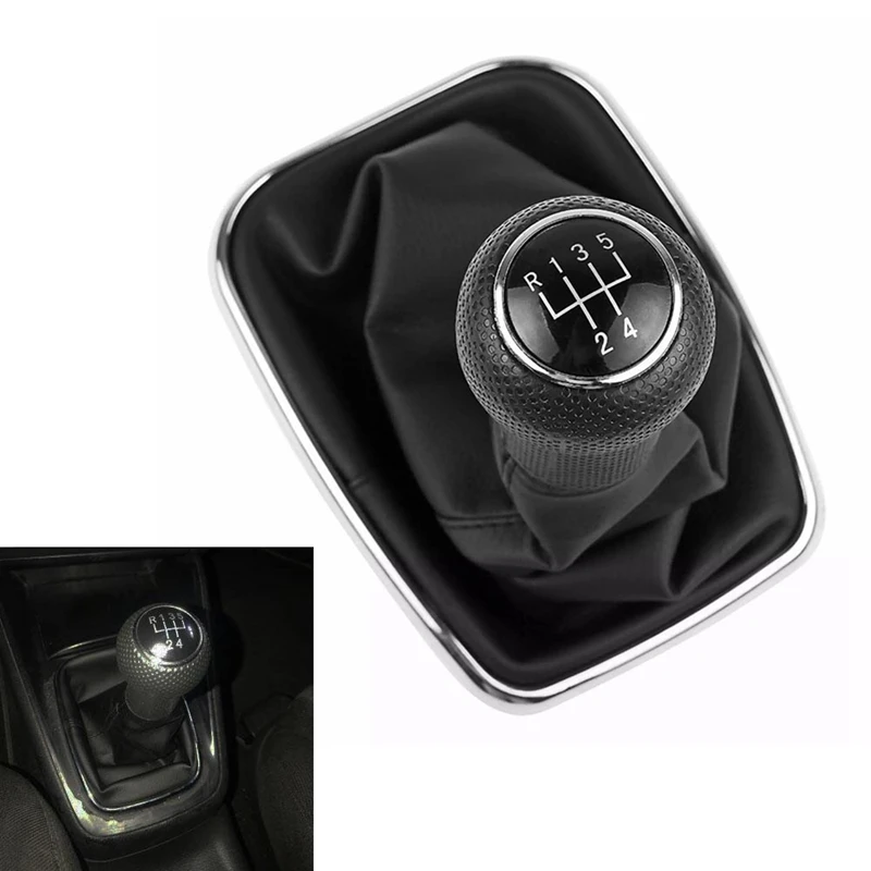 For Golf 4 IV MK4 -R32 Bora Jetta 12Mm 1999-2004 Car Gear Shift Knob Lever Shifter Gaitor Boot