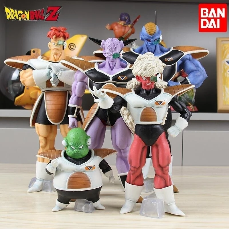 

Bandai Original Dragon Ball Z Ginyu Special Forces Anime Pvc Action Figure The Special Commander Magic Horse Army For Ornaments