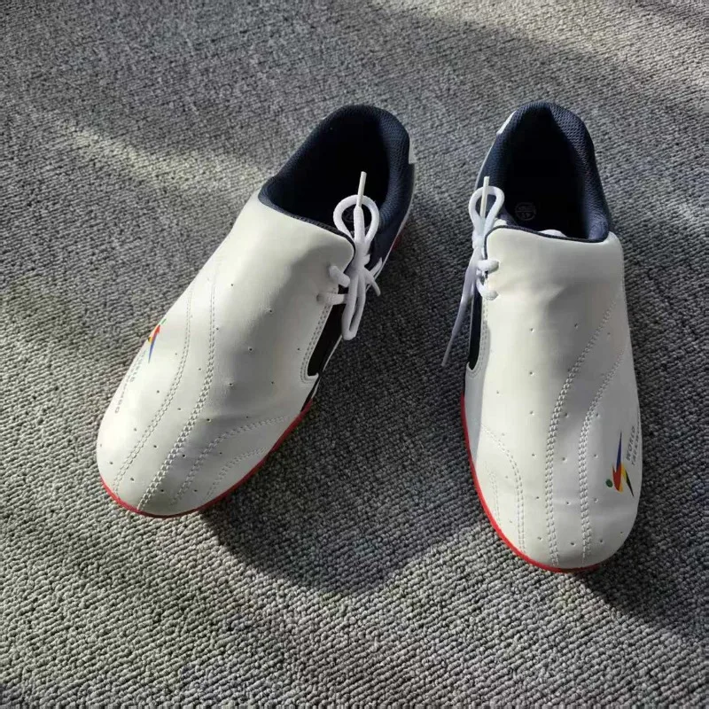 

Professional Taekwondo Shoes Men Women Soft Sole Tai Chi shoes Unisex Brand Designer Martial Arts Shoe Couples KungFu Shoe