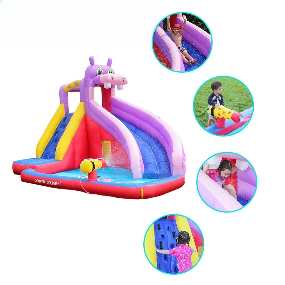 Best verkopende baby dier springkussen water party glijbaan kasteel springkasteel opblaasbaar springkasteel voor kinderen