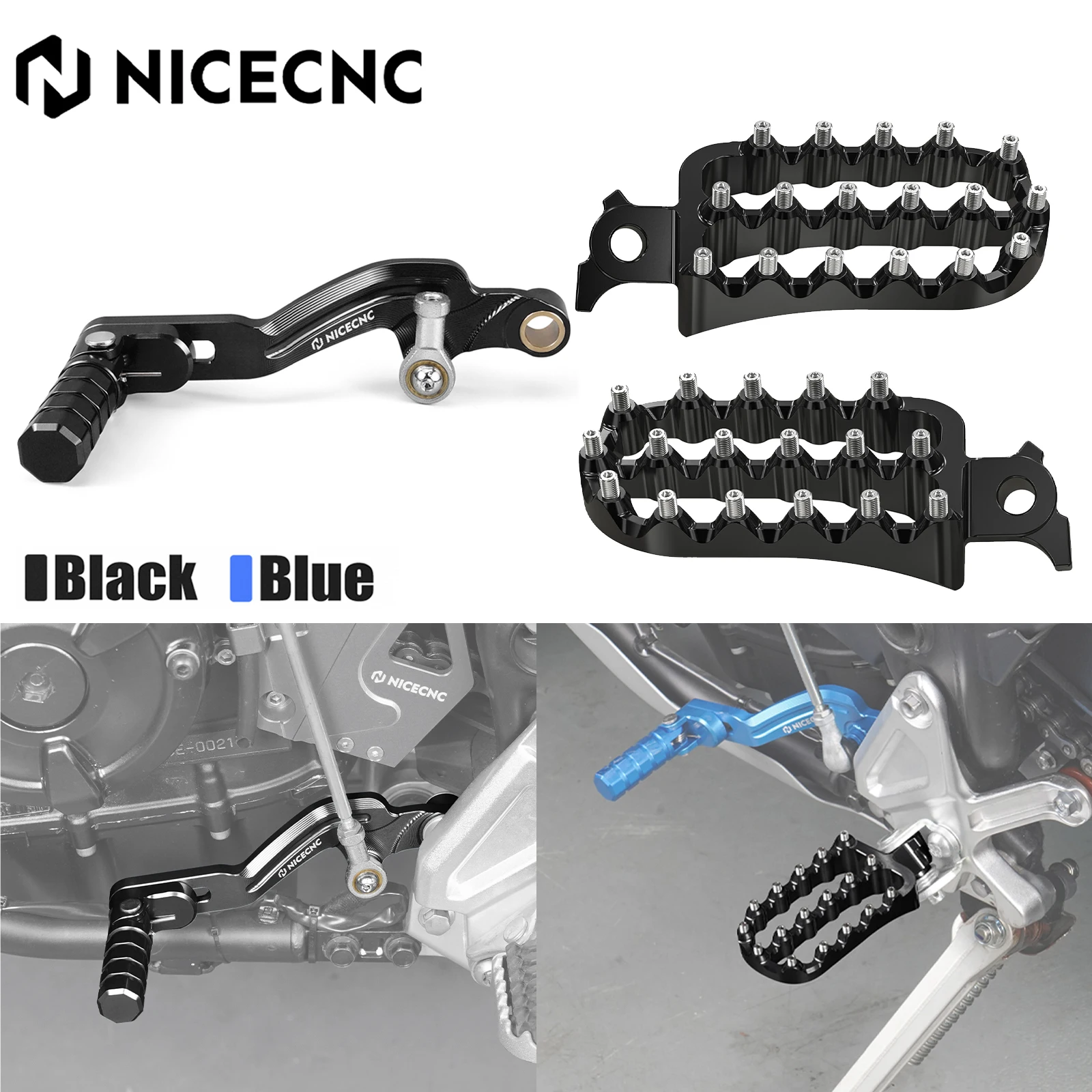 

For 2019-2024 Yamaha Tenere 700 Tenere 700 XTZ 700 Gear Shifter Shift Lever Footpegs Foot Rests Tenere700 Rally Edition 2020-24