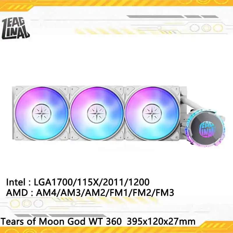 

Zeaginal Moon God's tears All -in -one Water Cold Radiator,ARGB light effect, ARGB light effect, supports LGA1700/115X/AM4