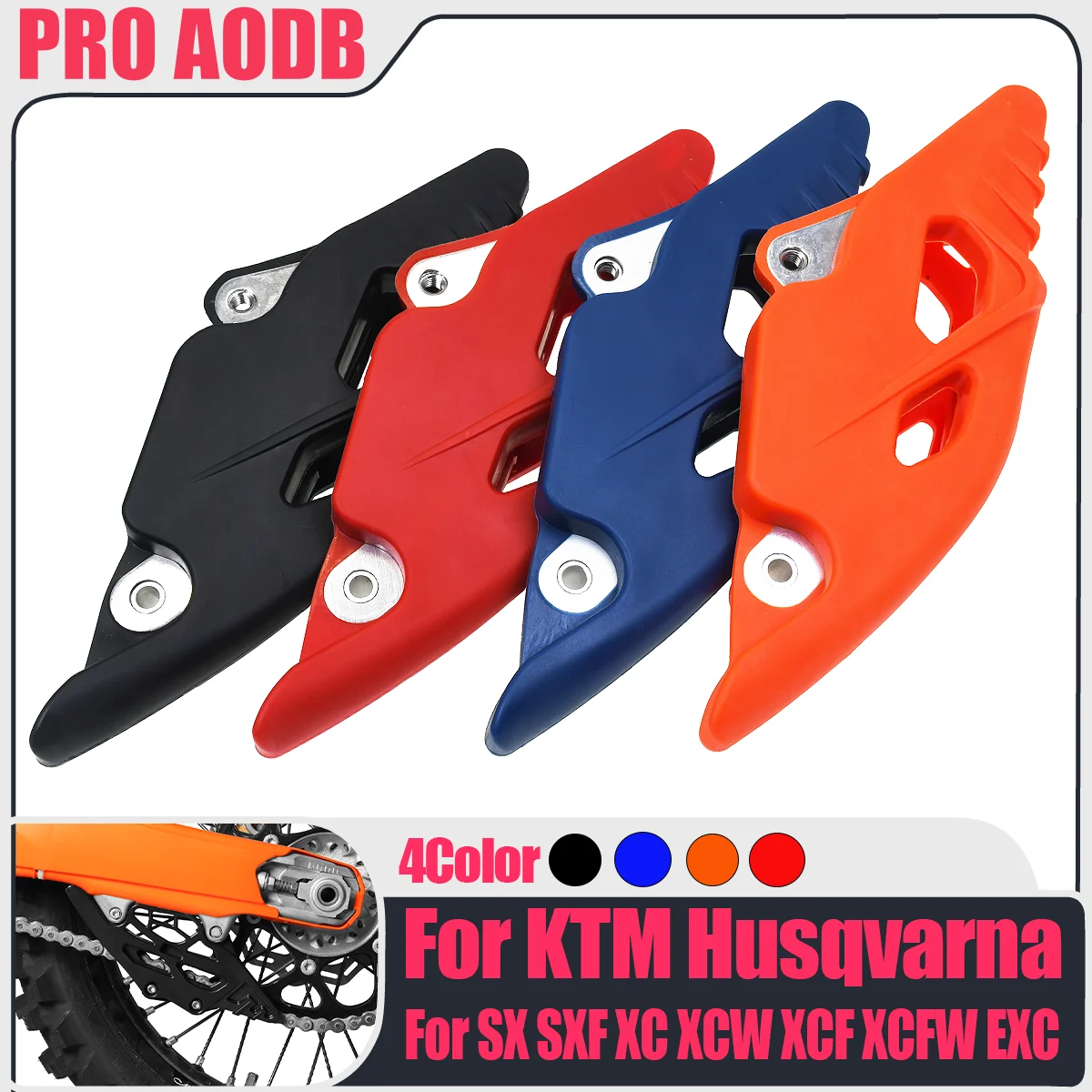 

For KTM HUSQVARNA GasgasMotorcycle Chain Guide Guard SX SXF XC XCF 125 250 2023-2024 EXC EXC-F XCW XCF-W XW-F TC FC 2024 2025
