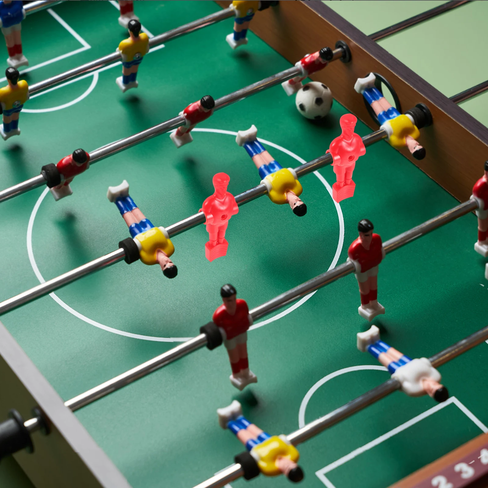 

4Pcs Table Football Machine Accessories Realistic Figurines Interchangeable Arms Foosball Replacement Players Set Table Soccer