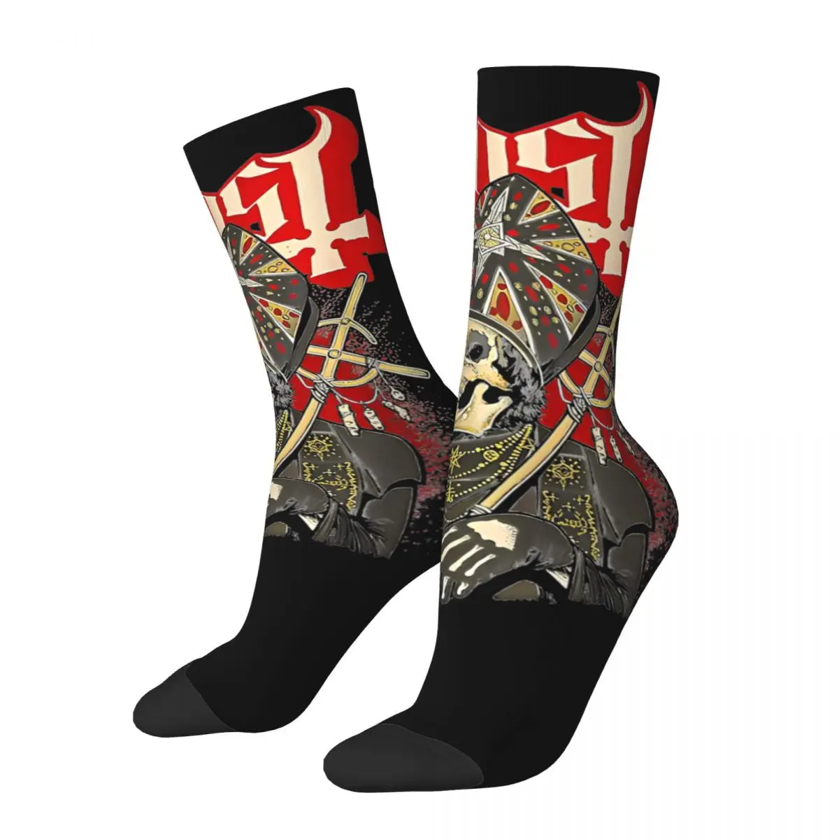 Ghost B.C.Impera Maestro Socks Heavy Rock Band Modern Stockings Winter Anti Skid Women Socks Soft Design Cycling Socks