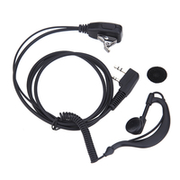 Walkie Talkie Headsets 2 PIN Earpiece Headset PTT MIC for BAOFENG 480 490 320 V6 V7 V8 658 520 530 999 888 777 666S 777S 888S