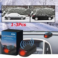 1-3Pcs Car Snow Removal Electromagnetic Molecular Interference Anti-freeze Snow Removal Instrument  Car Windshield Defrosting