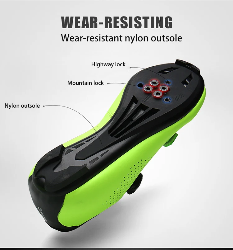 Neue Unisex Pedal Fahrradschuhe Flache Schuhe Geeignet für Bergsport Pedal Selbstsichernde Fahrradschuhe Atmungsaktive Fahrradschuhe – Detail 10