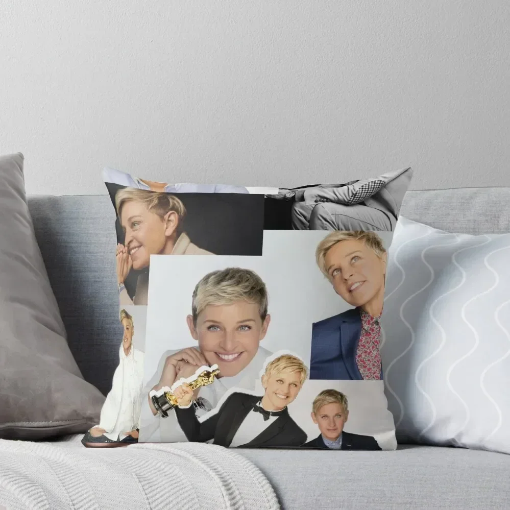 

Ellen DeGeneres Throw Pillow Pillowcase Cushion Sofa Cushions Pillows Aesthetic pillow