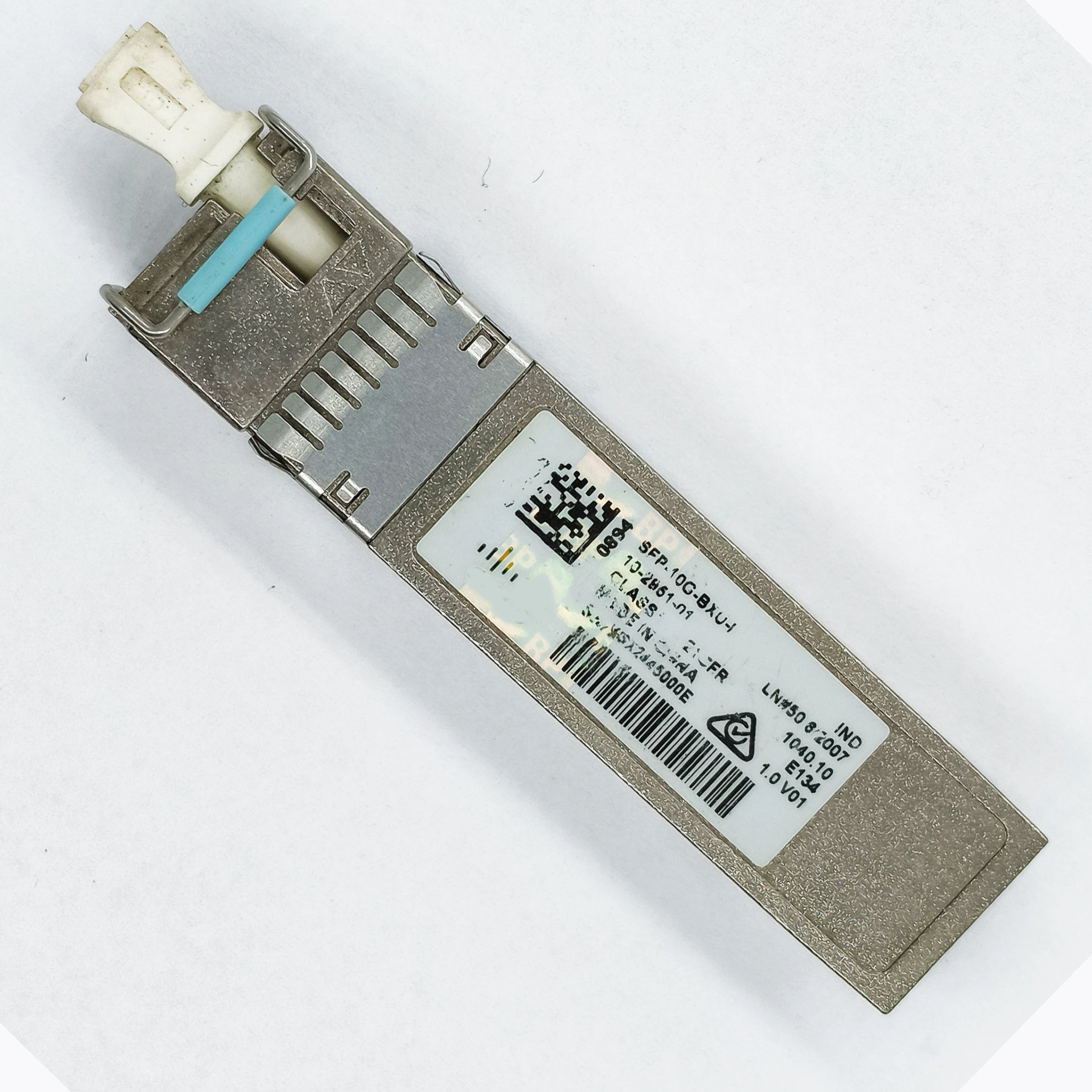 

Genuine For Cisco SFP-10G-BXU-I 10-2951-01 10G-SFP Bidirectional 10km 1270nm TX / 1330nm RX Preowned Transceiver Optical Module