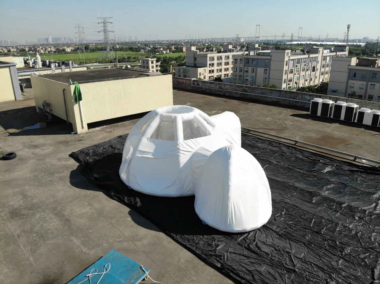 Instant Inflatable Event Dome Portable Inflatable Dome Shelter Modular Inflatable Camping Bubble