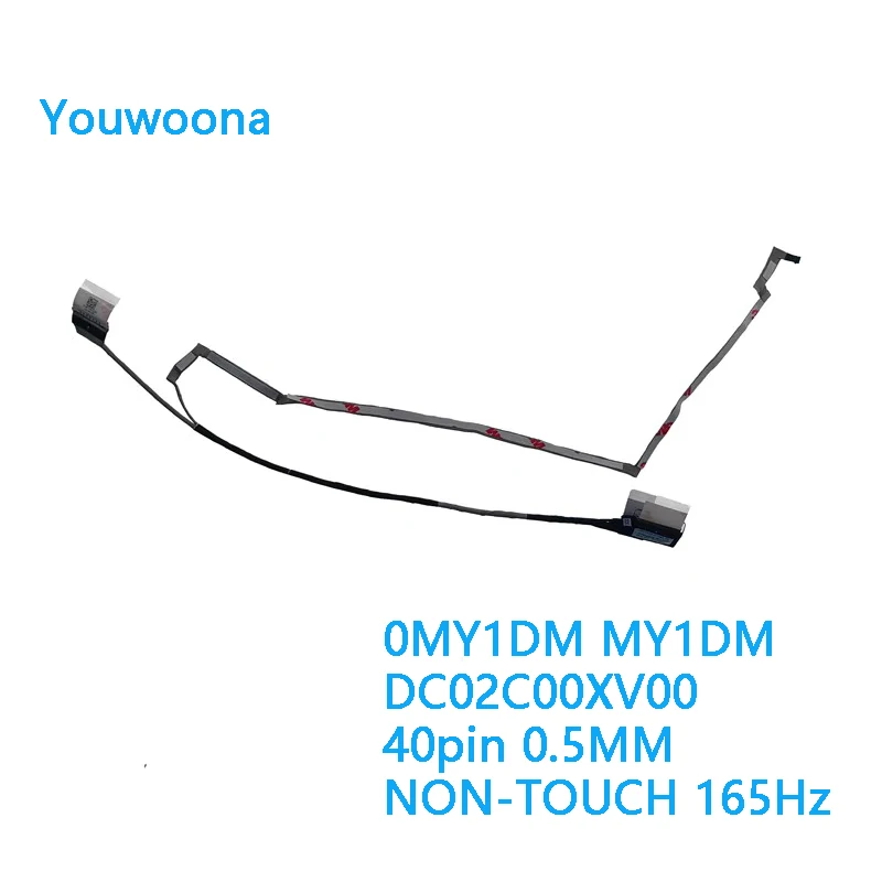 New Original Laptop LCD EDP FHD Cable For Dell G15 5520 G15 5521 5525 NO TOUCH 165Hz 0MY1DM MY1DM DC02C00XV00