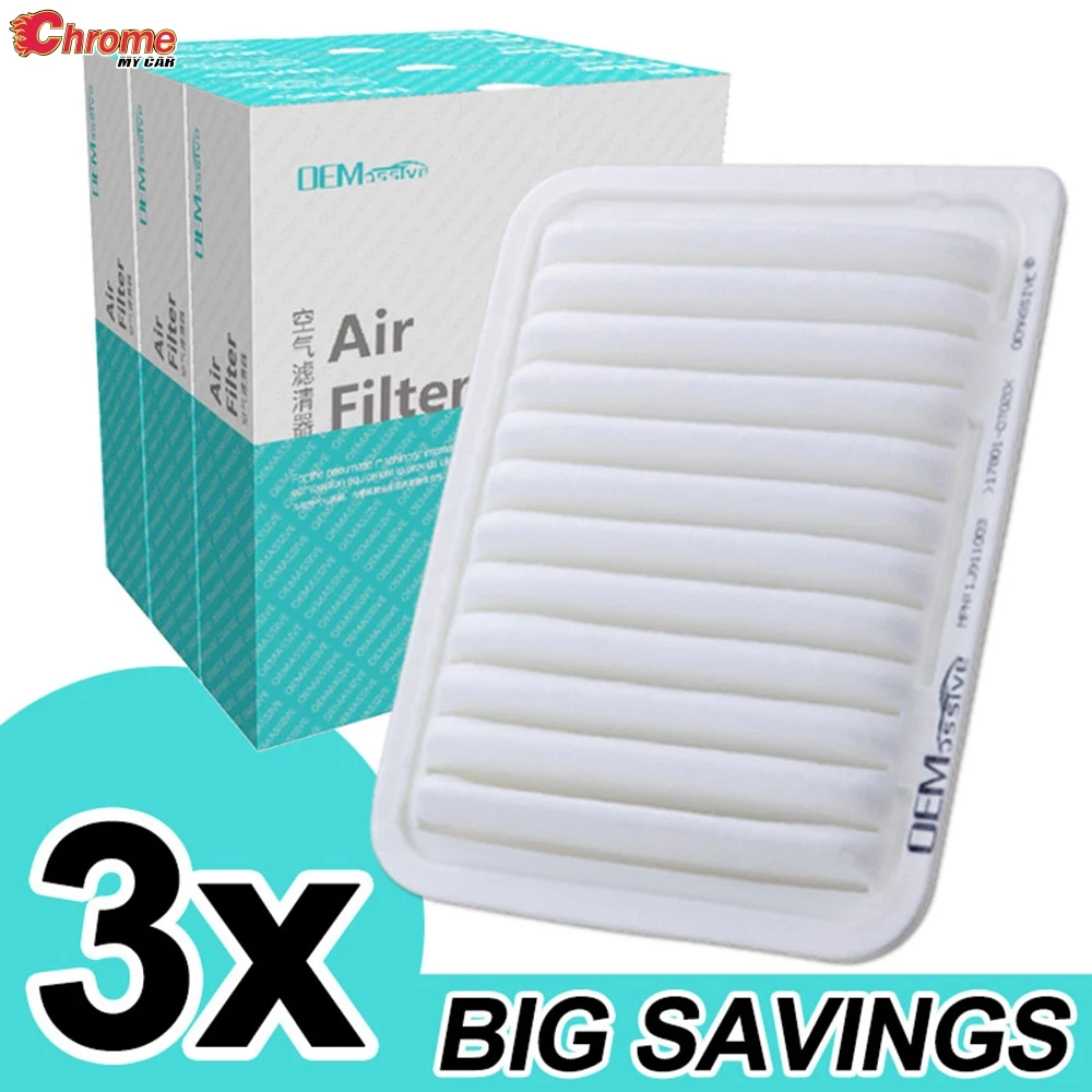 

3pcs 17801-21050 Car Air Filter For Toyota Corolla E150 E170 2009 2010 2011 2012 2013 2014 2015 2016 2017 2018 2019