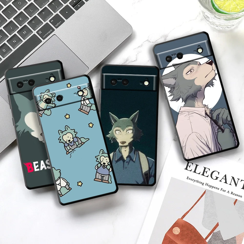 Чехол для телефона с рисунком аниме Beastars Legoshi для Google Pixel 9 8 7 Pro 6 Pro 6A 5A 5 4 4A XL