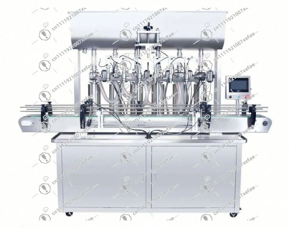Automatic 4Head Low-Cost Liquid Filling Machine Bottling Line for Small Medium Enterprises | Efficient Liquid Packaging Solution