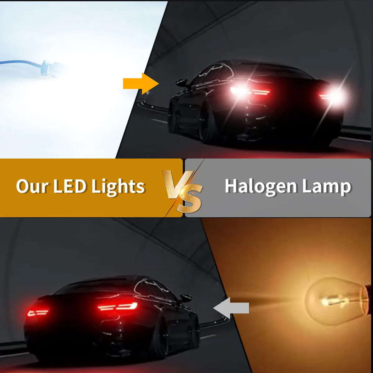 10-Pack T15 W16W 921 912 T16 LED High-Power Ultra-Bright Bulbs Suitable for Car Turn Signal, Brake, and reverse Light Replacemen
