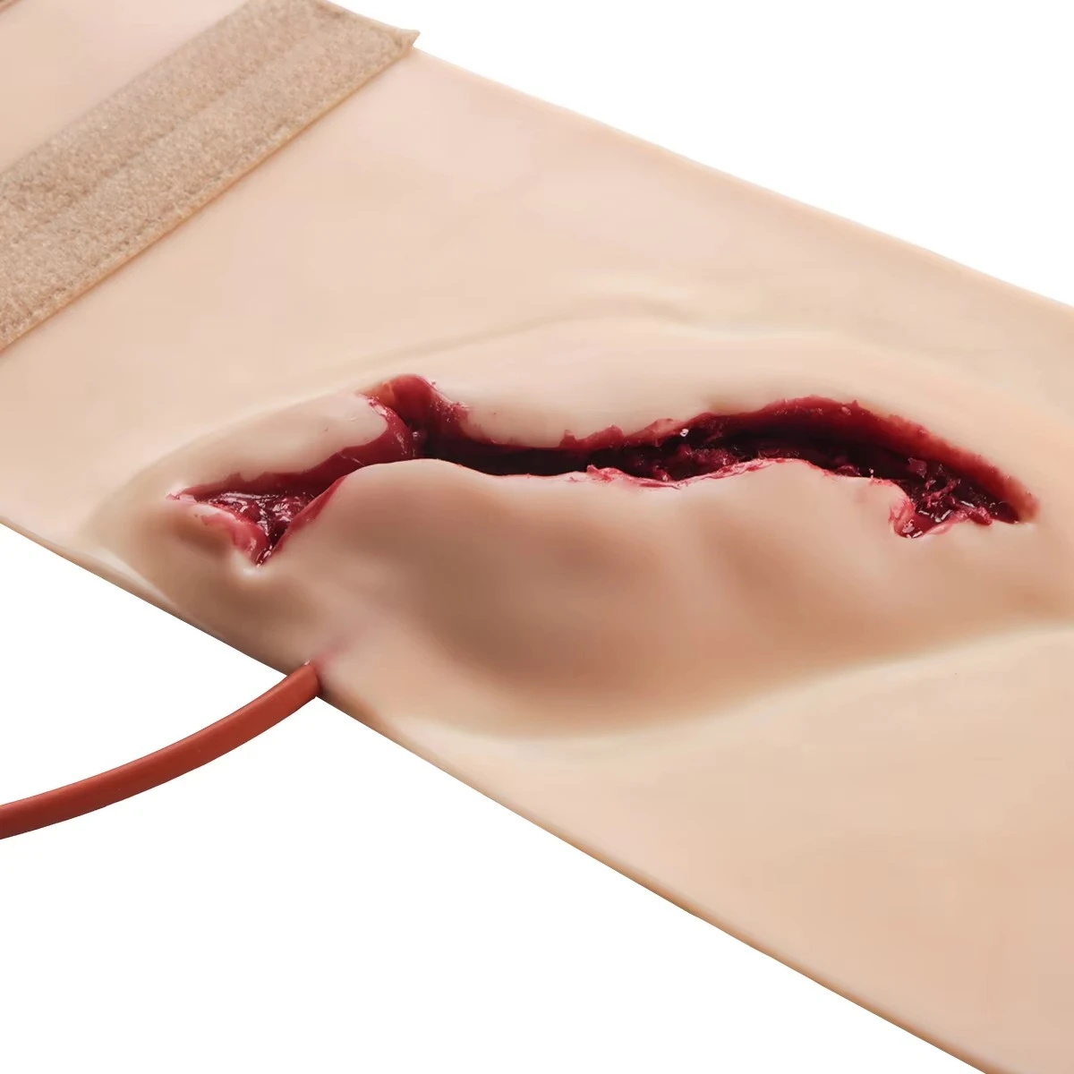 Silicone Leg Trauma Bleeding Control Training Model, Tactical First Aid Simulation Mannequin
