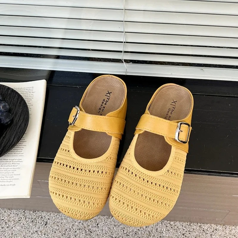 

Летняя женская обувь, модные тапочки, повседневные шлепанцы в стиле ретро, пляжная обувь для девочек