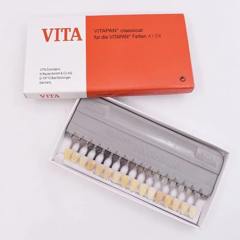 Picture 7: VITAPAN Classic 16‑Color Dental Shade Guide – Porcelain Tooth Color Comparison Plate for Whitening & Restoration Matching