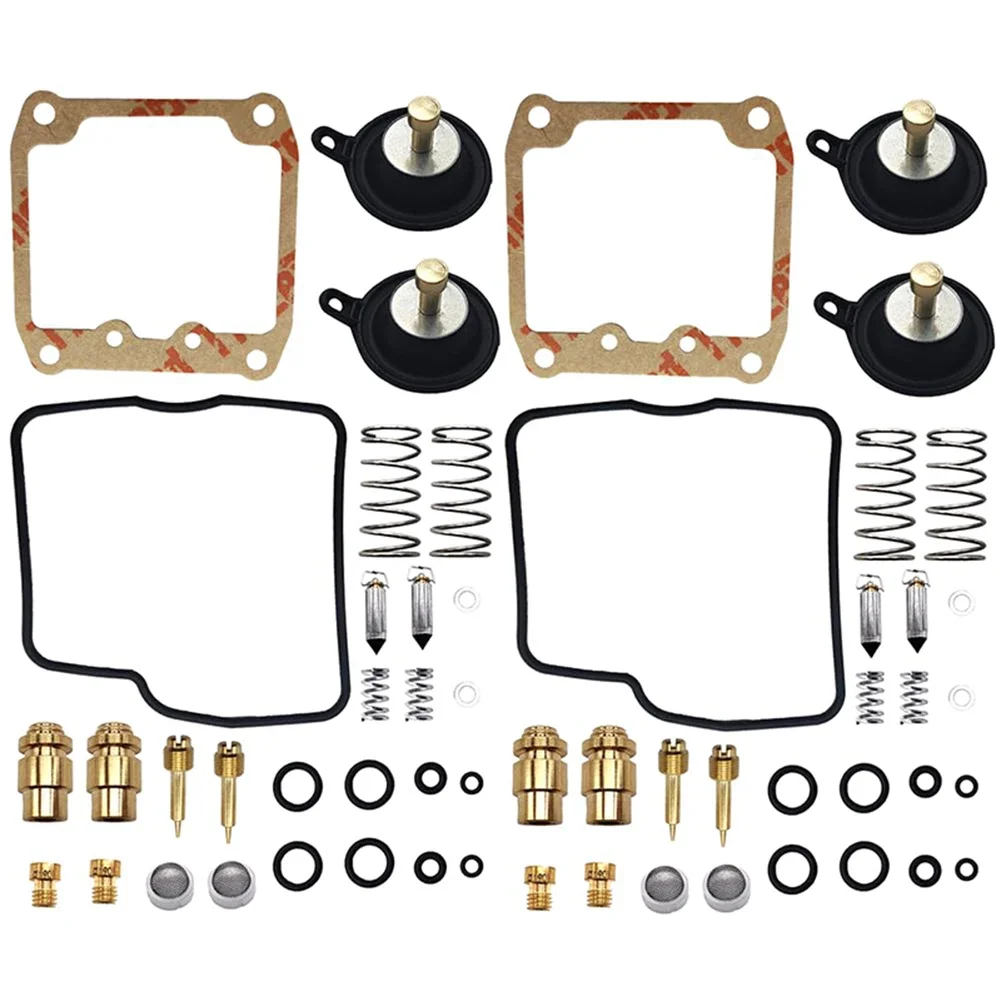 

Complete Carburetor Repair Kit Compatible with For Suzuki Intruder 800 VS800GL and 1400 VS1400GLP Enhanced Engine Functionality