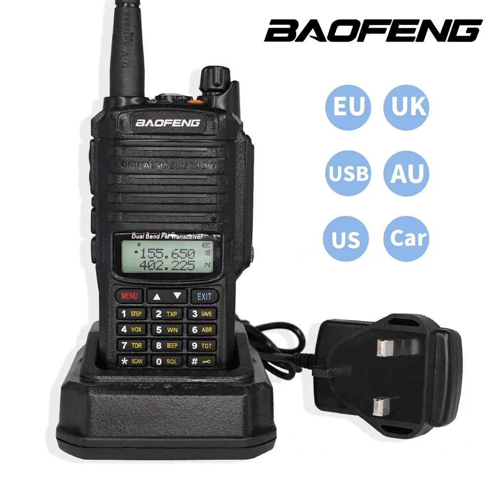 

Baofeng UV-9R Plus Walkie Talkie EU/US/UK/AU/USB/Автомобильное зарядное устройство для аккумулятора UV9R PLUS UV9R PRO, двухстороннее радио, Любительское радио для автомобиля