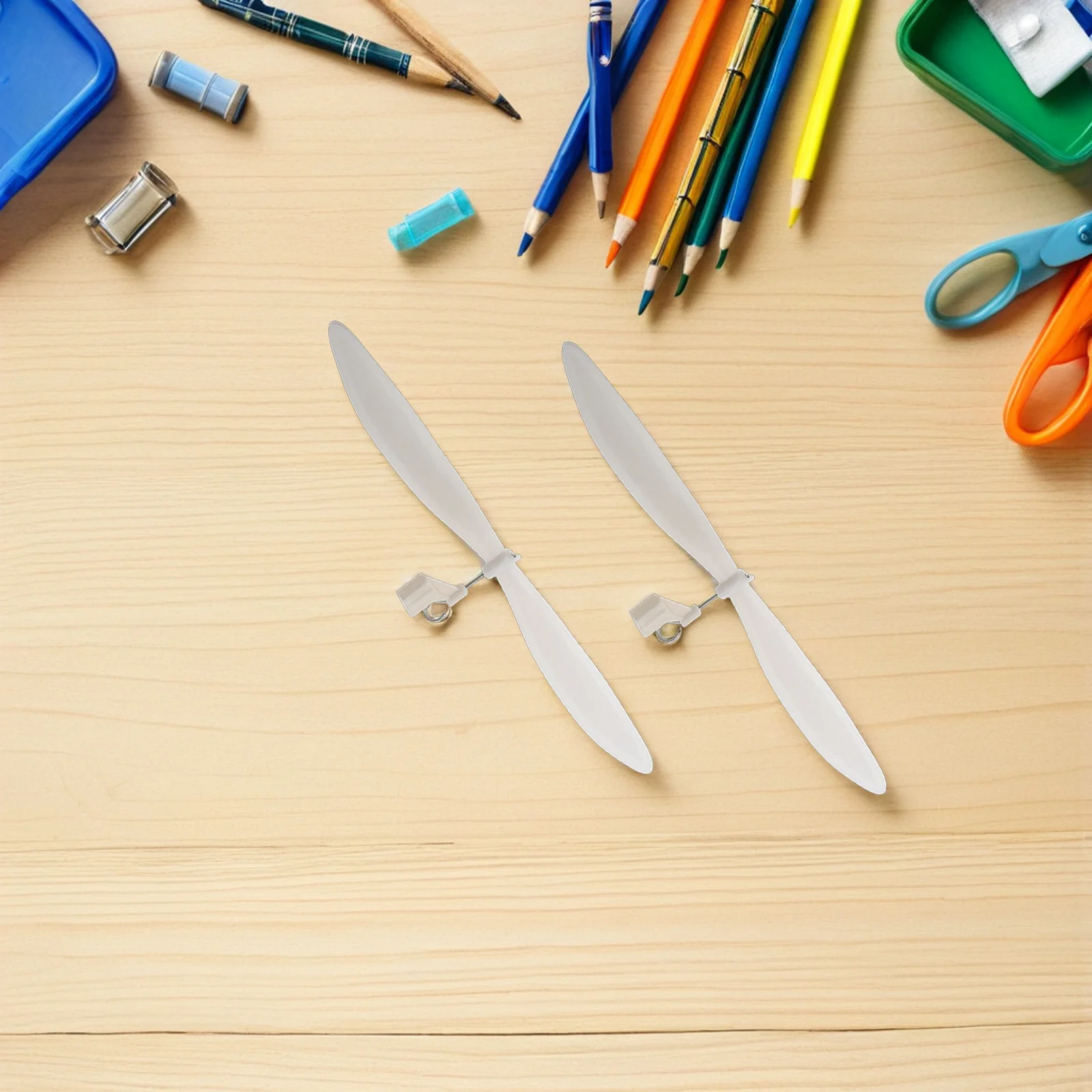 

20pcs Airplane Propeller 7.07 Inch Mini Plastic Replacement For Glider Diy Aircraft Slow Fly Durable Small Plane Kit Accessory