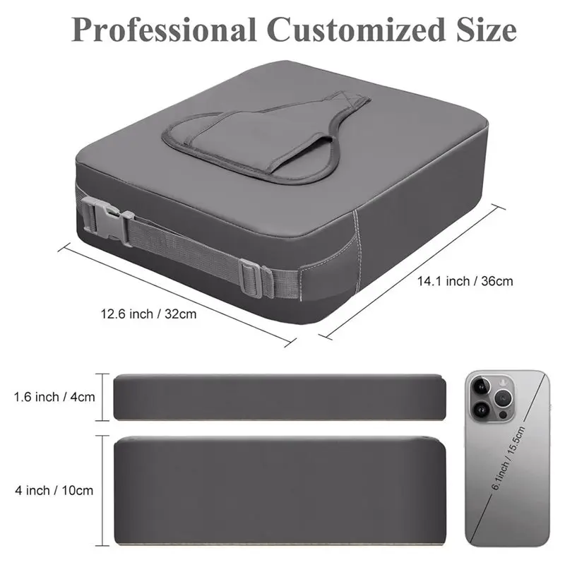 Booster Seat For Toddlers-For Dining Table Compatible-Adjustable Strap Design For Kitchen Chairs