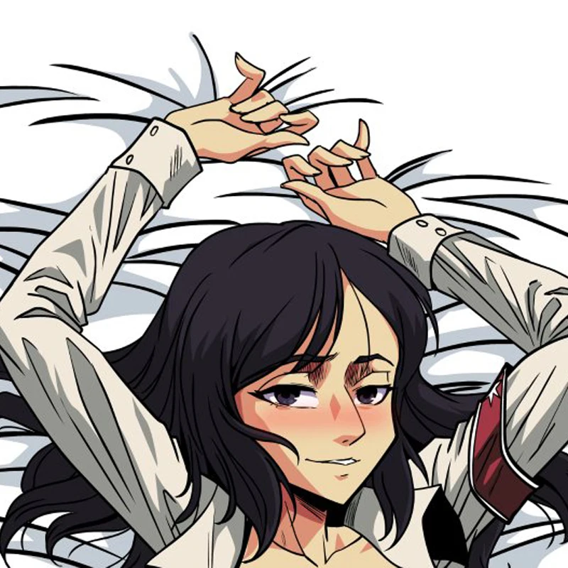 Pieck Finger Anime Dakimakura Pillow Cover Double Sided Print Hugging Body Pillow Case Multi Size 120-180cm
