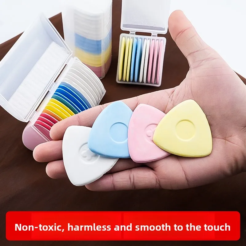 Colored Tailor Chalk Triangular Fabric Marking Chalk Pieces Sewing Dressmaking Garment Cutting Tools