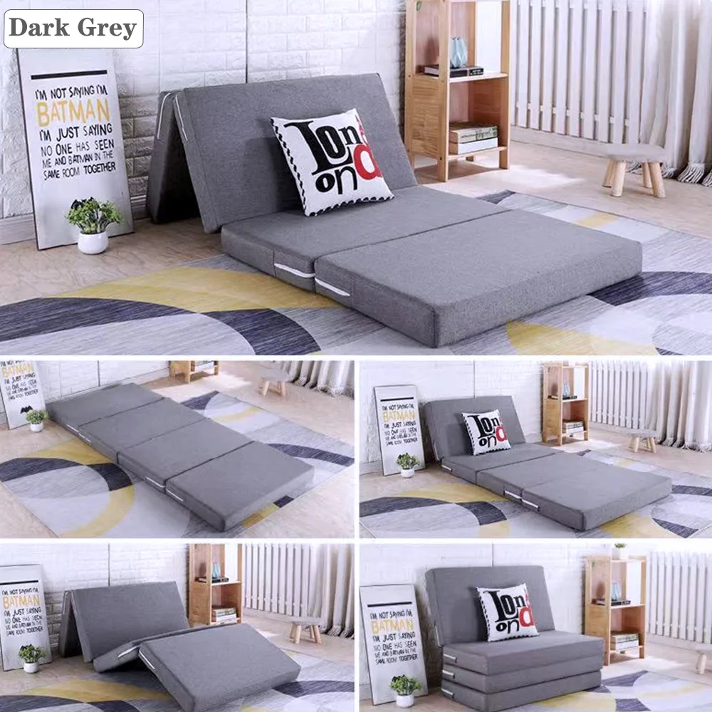 Folding Mattresses Lazy Tatami Yoga Mat Foldable Ease Portable Solid Mattress Office Workers Lunch Break Sleeping Mat Flooring