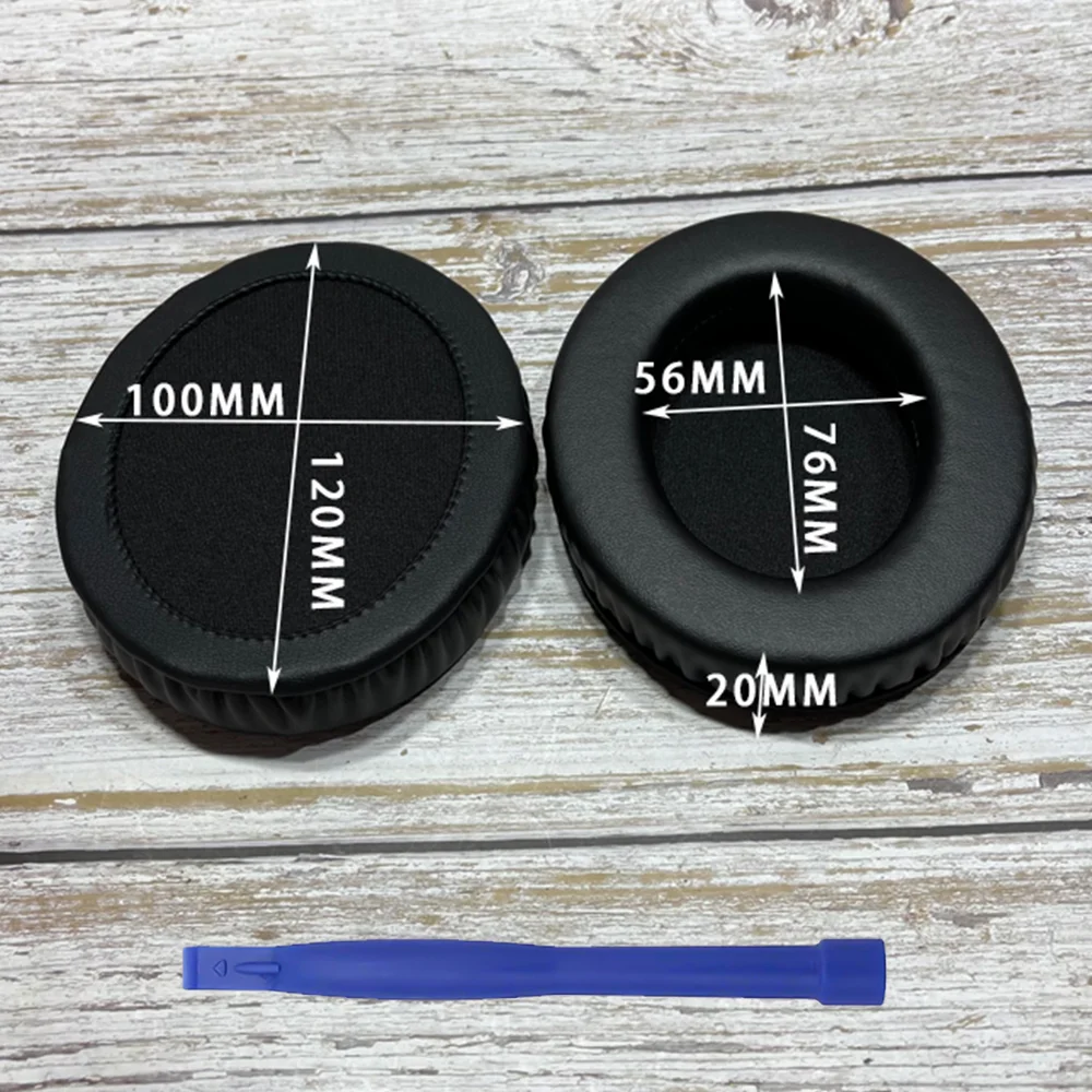 KUTOU Coussinets de Remplacement Universels Oval pour Casque 3