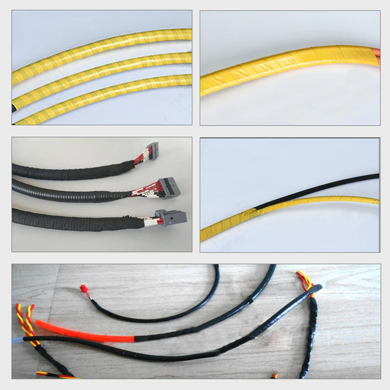 8-35MM Desktop Tape Winding Machine Automotive Wiring Harness Tape Transparent Glue PE Film Raw Tape Rotating Lamination