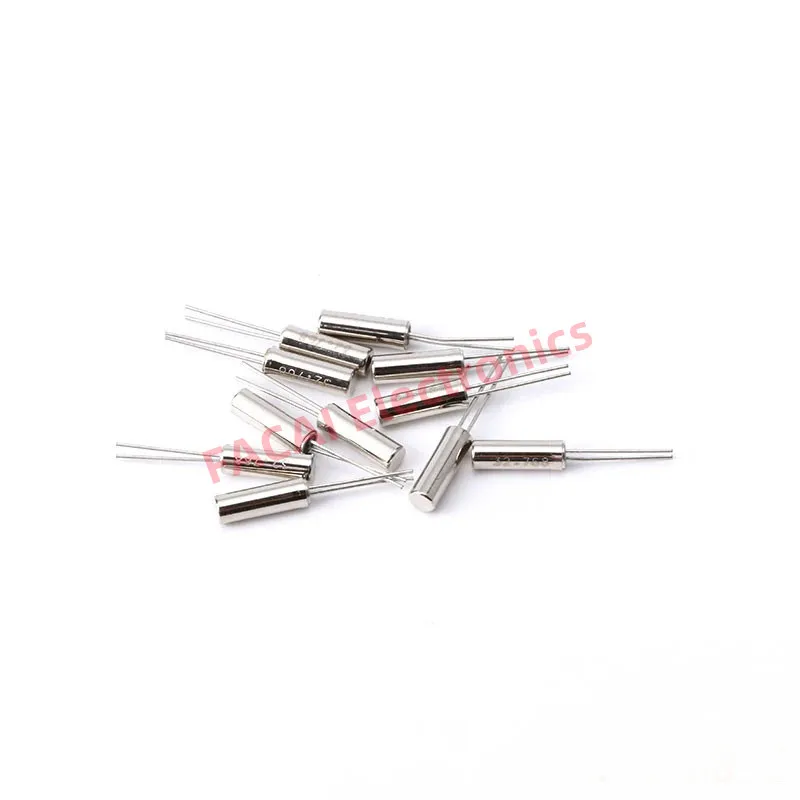 10pcs/lot 32.768KHz 32.768 KHZ 32.768K Frequency Resonator Oscillator Quartz Crystal Cylender 2*6mm